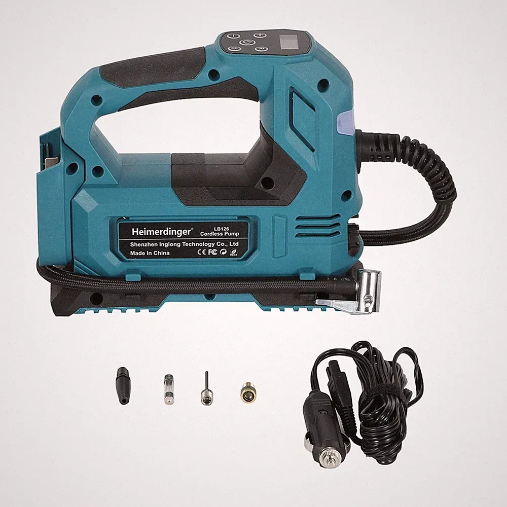 Cordless Tire Inflator Air Compressor Compatible with Makita 18V Battery, 120...