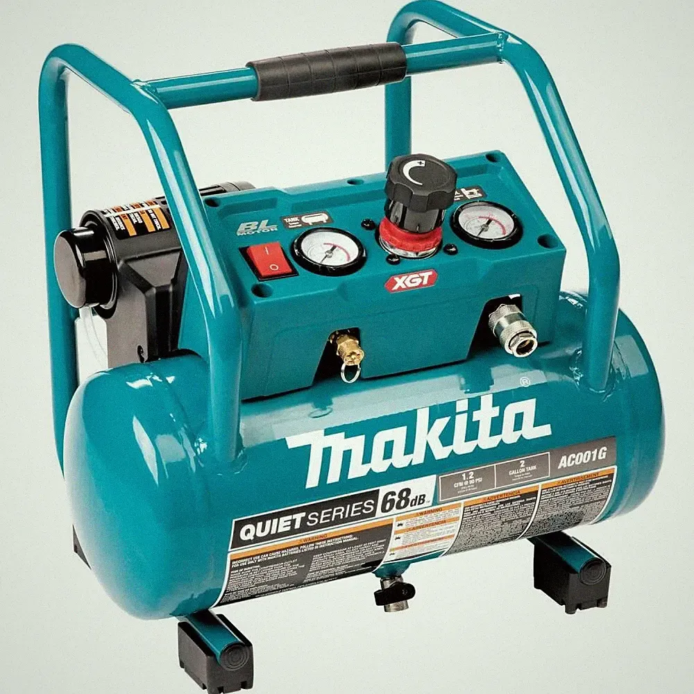 Makita AC001GZ 40V max XGT 2 Gallon Quiet Series Compressor (Bare Tool)