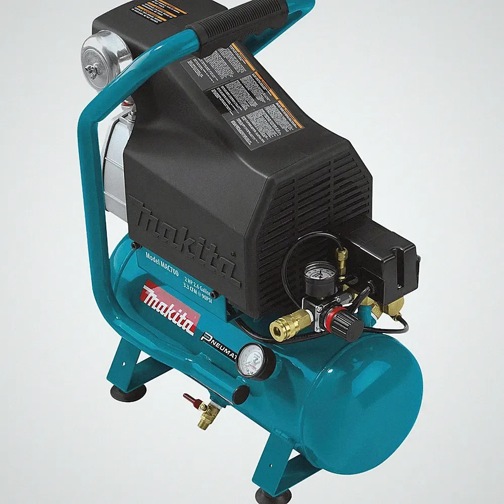 Makita Big Bore 2.6 Gal. Portable 130 psi Air Compressor MAC700 Makita MAC700