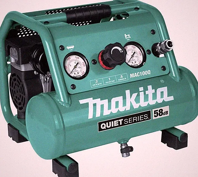 Makita MAC100Q Quiet Series, 1/2 HP, 1 Gallon Compact, Electric Air Compressor